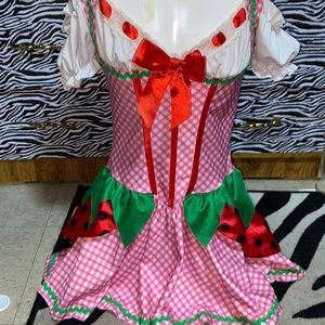 Strawberry shortcake costume